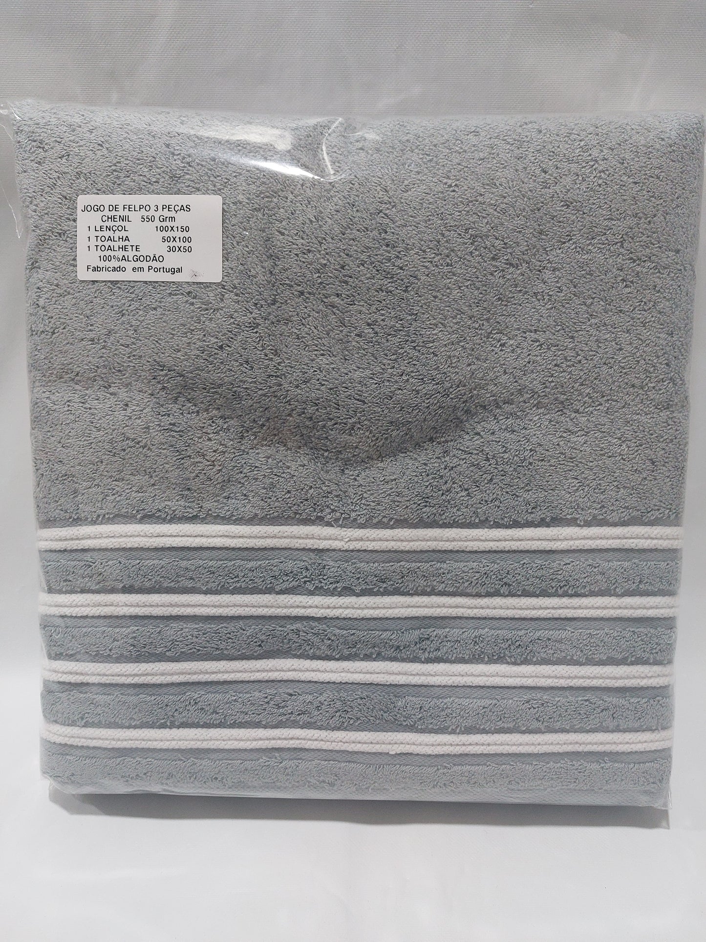 Juego de Toallas Baño 100% Algodón 550gr/m2