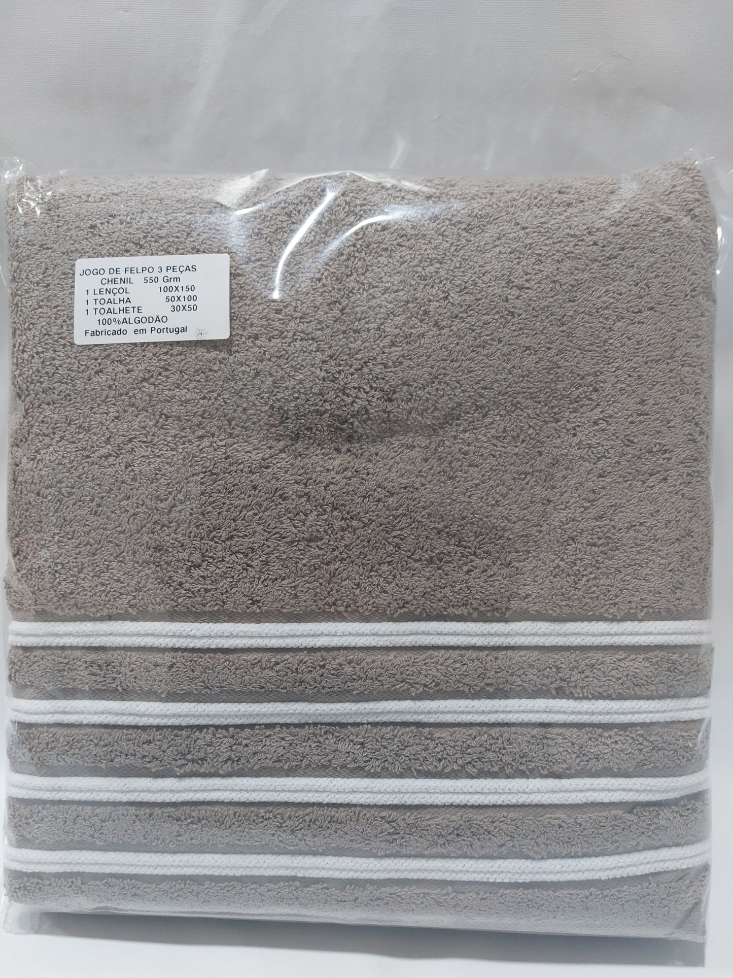 Juego de Toallas Baño 100% Algodón 550gr/m2