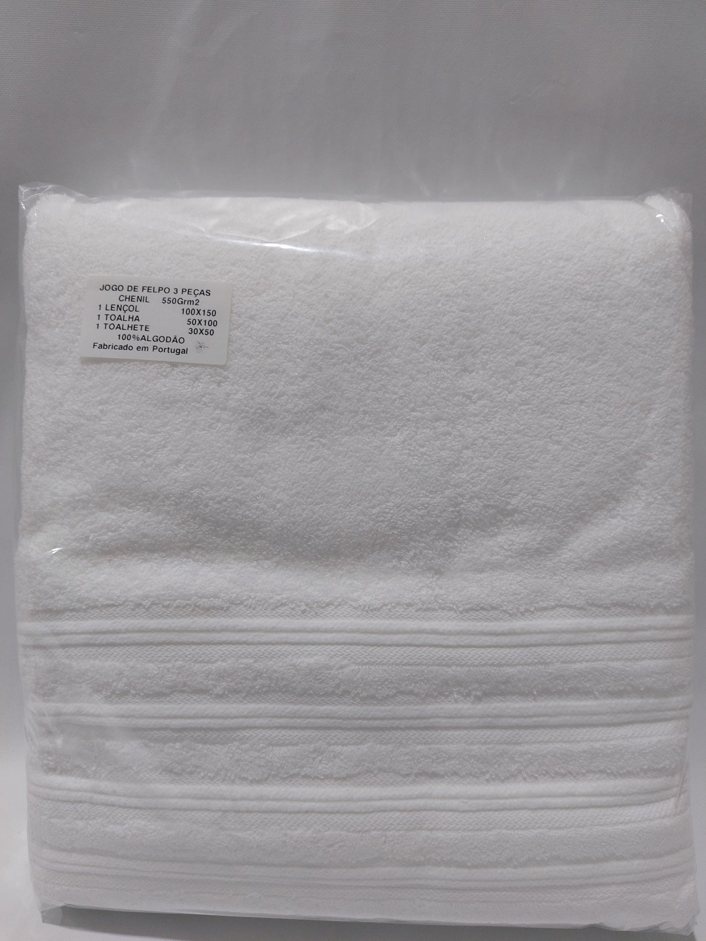 Juego de Toallas Baño 100% Algodón 550gr/m2