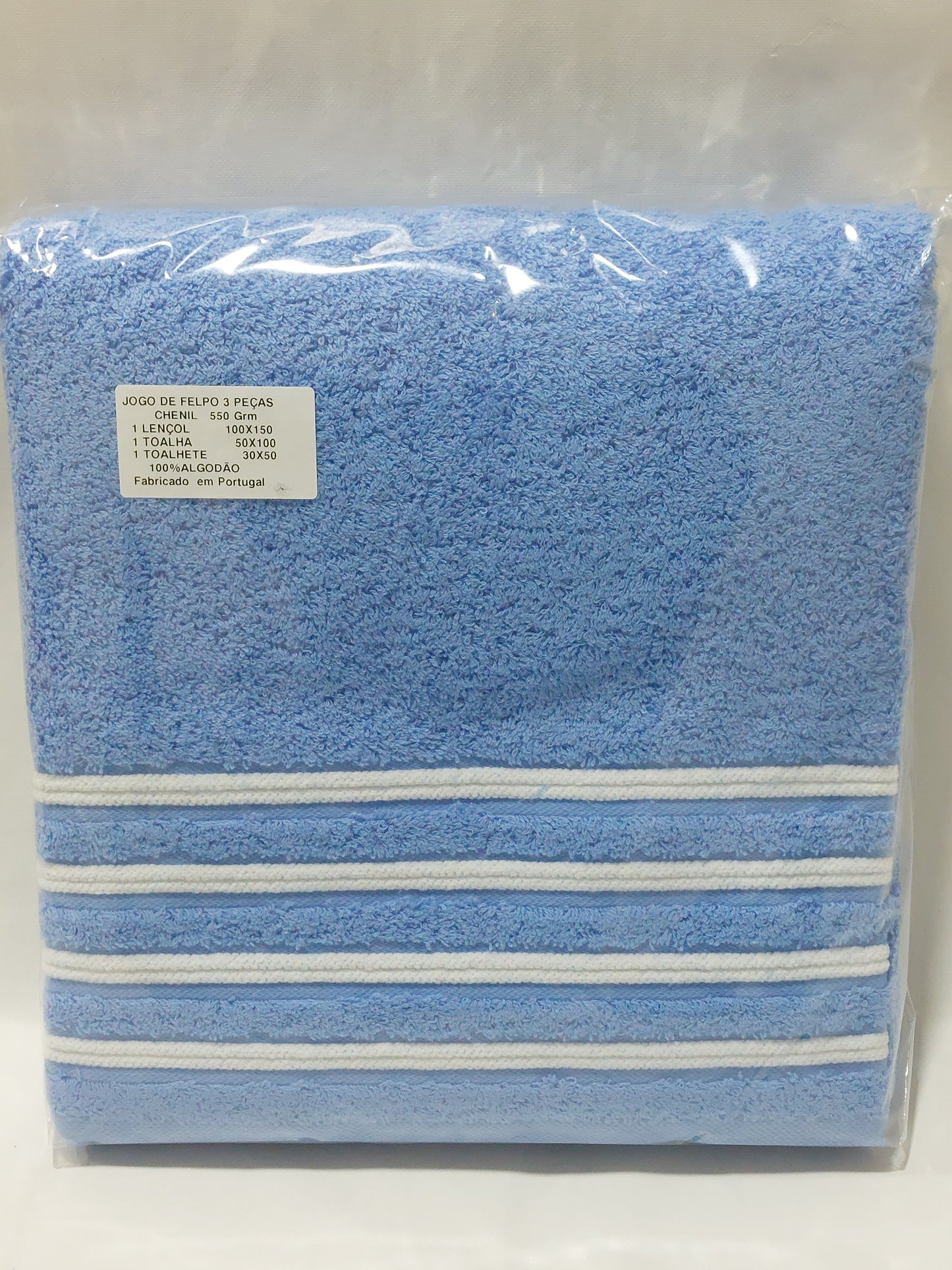 Juego de Toallas Baño 100% Algodón 550gr/m2