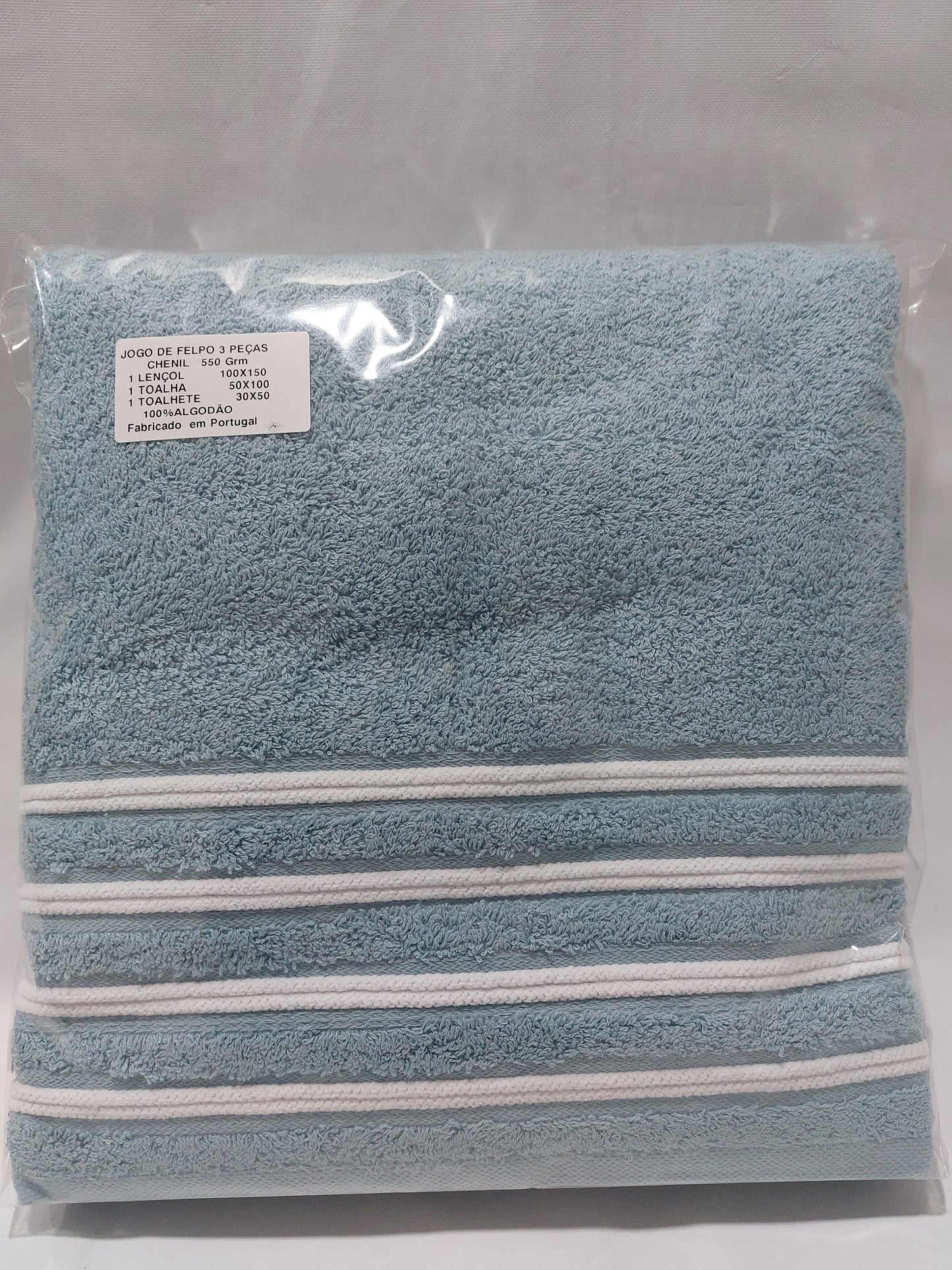 Juego de Toallas Baño 100% Algodón 550gr/m2