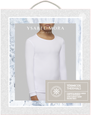 Camiseta Térmica Infantil Manga Larga: YSABEL MORA – Nevada Textil